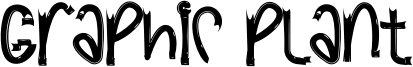 Graphic Plant Font