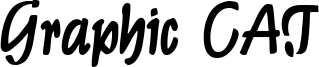 Graphic CAT Font