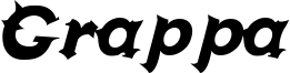 Grappa Font