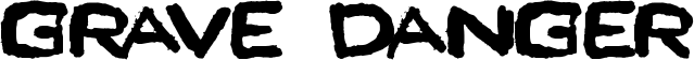 Grave Danger Font