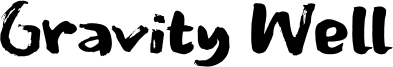 Gravity Well Font