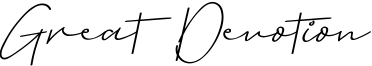 Great Devotion Font