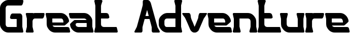 Great Adventure Font