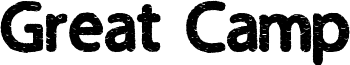 Great Camp Font