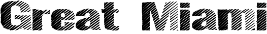 Great Miami Font