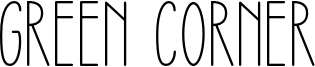 Green Corner Font