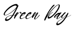 Green Day Font