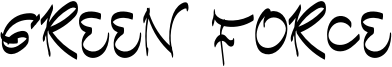 Green Force Font