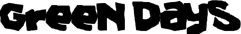 Green Days Font