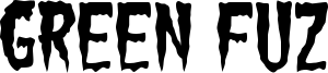 Green Fuz Font