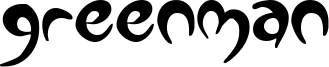 Greenman Font