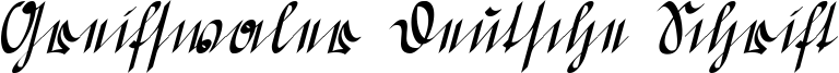 Greifswaler Deutsche Schrift Font