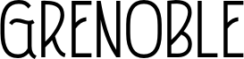 Grenoble Font