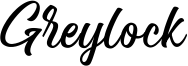 Greylock Font