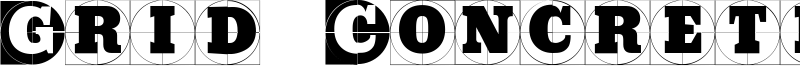 Grid Concrete Font