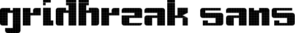 Gridbreak Sans Font