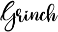 Grinch Font