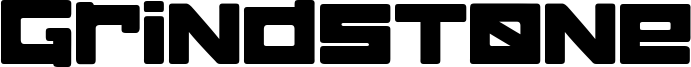 Grindstone Font