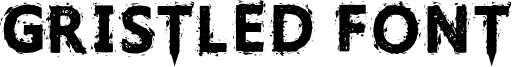 Gristled Font Font