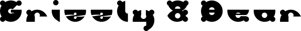 Grizzly & Bear Font