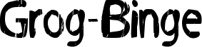 Grog-Binge Font
