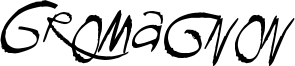 Gromagnon Font