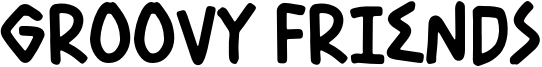 Groovy Friends Font