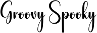 Groovy Spooky Font