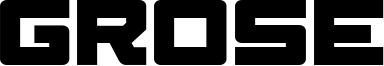 Grose Font