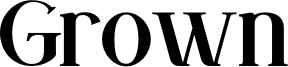 Grown Font