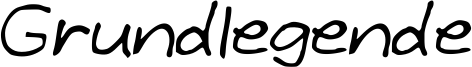 Grundlegende Font