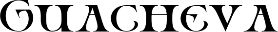Guacheva Font