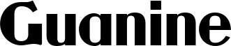 Guanine Font