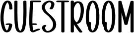 Guestroom Font
