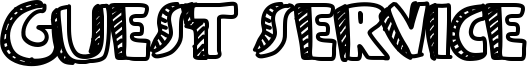 Guest Service Font