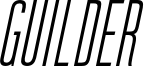 Guilder Font
