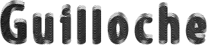 Guilloche Font