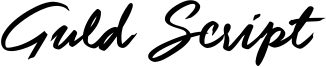 Guld Script Font