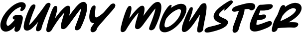 Gumy Monster Font