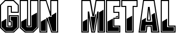 Gun Metal Font