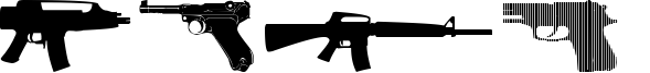 Guns 2 Font