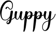Guppy Font
