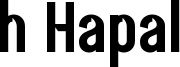 h Hapal Font