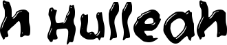 h Hulleah Font