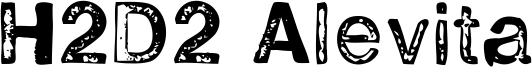 H2D2 Alevita Font
