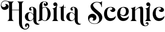 Habita Scenic Font