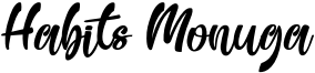 Habits Monuga Font