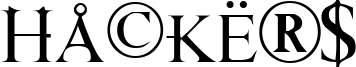 Hackers Font