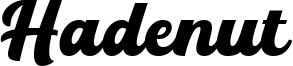 Hadenut Font