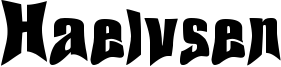 Haelvsen Font